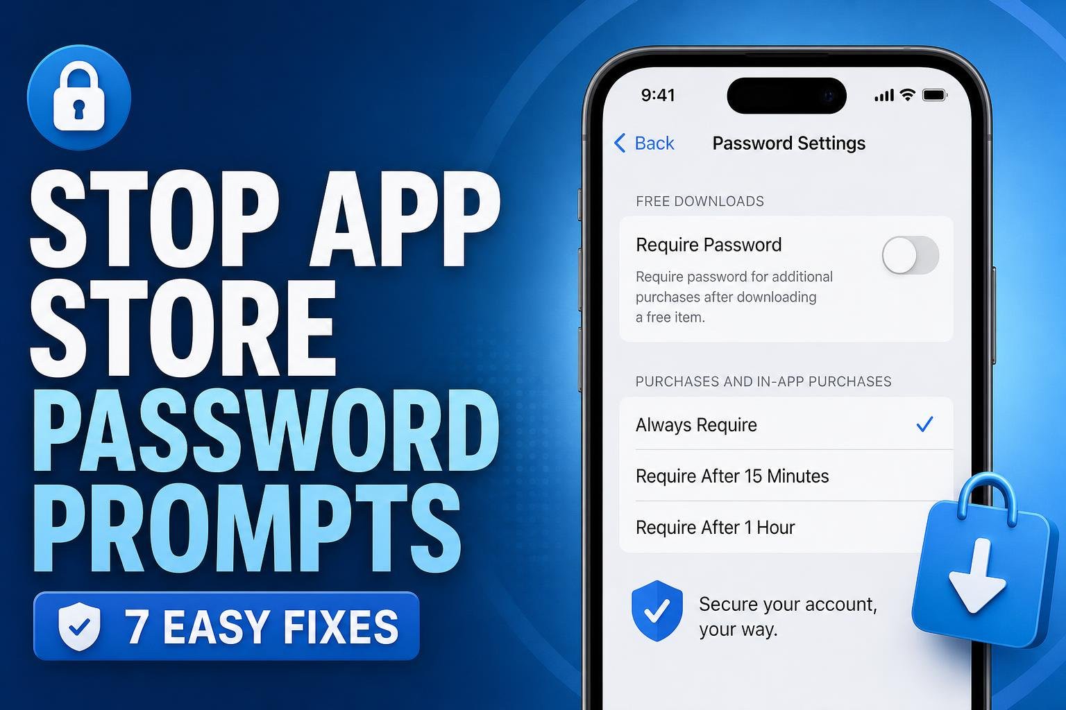 Why Is the App Store Asking for Password? How to Fix It