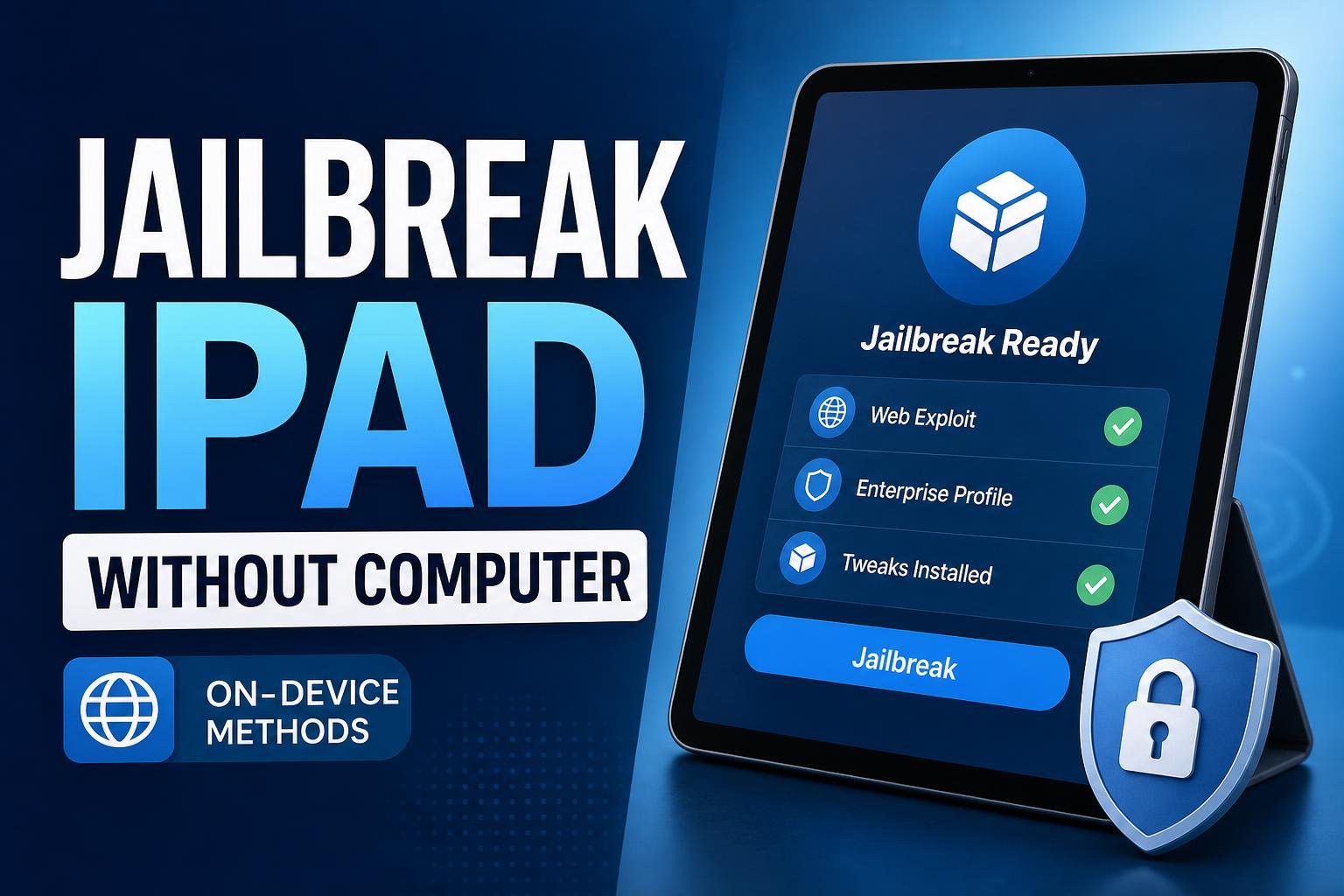 How to Jailbreak iPad without Computer: How to Jailbreak an iPad