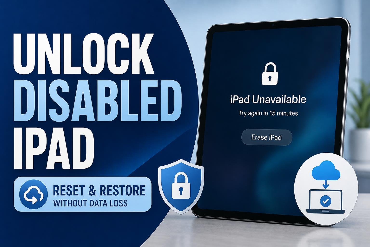 Unlock Disabled iPad without Data Loss: Can You Unlock
