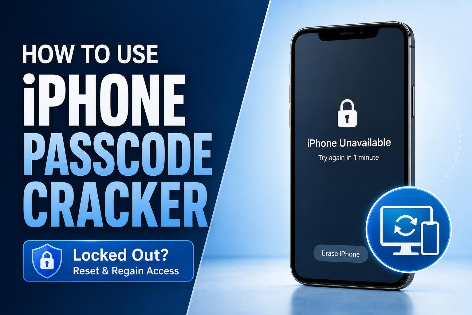How to Use an iPhone Passcode Cracker When Locked Out